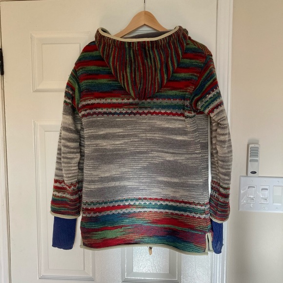 Laundromat yoko custom wool hoodie - Picture 5 of 14